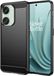 Techsuit Hoesje geschikt voor OnePlus Nord 3 - Carbon Silicone Back Cover - Zwart