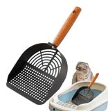 Merkloos RVS Kattenbakschep met Ergonomisch Handvat