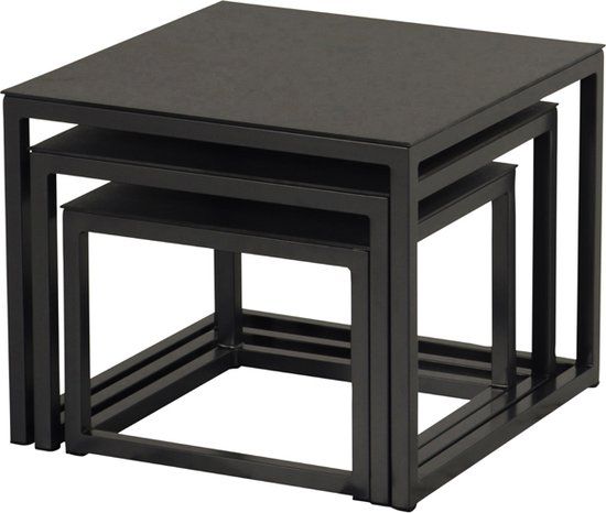 Merkloos Hartman Biarritz Sqr Coff.Table Set