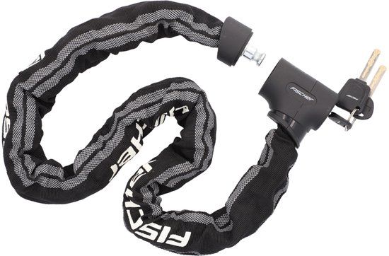 FISCHER Fietskettingslot PROTEC PLUS CK100 Zwart