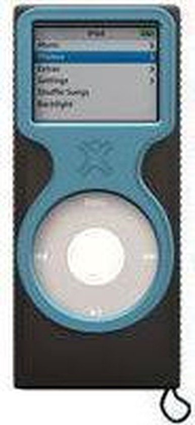 Imation Corp. XtremeMac MicroGlove for iPod nano - Black/Blue