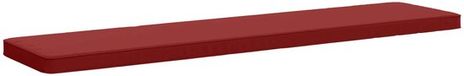 vidaXL - 1-delig - Bankkussen - VUGHT - 100% Polyester - Wijnrood