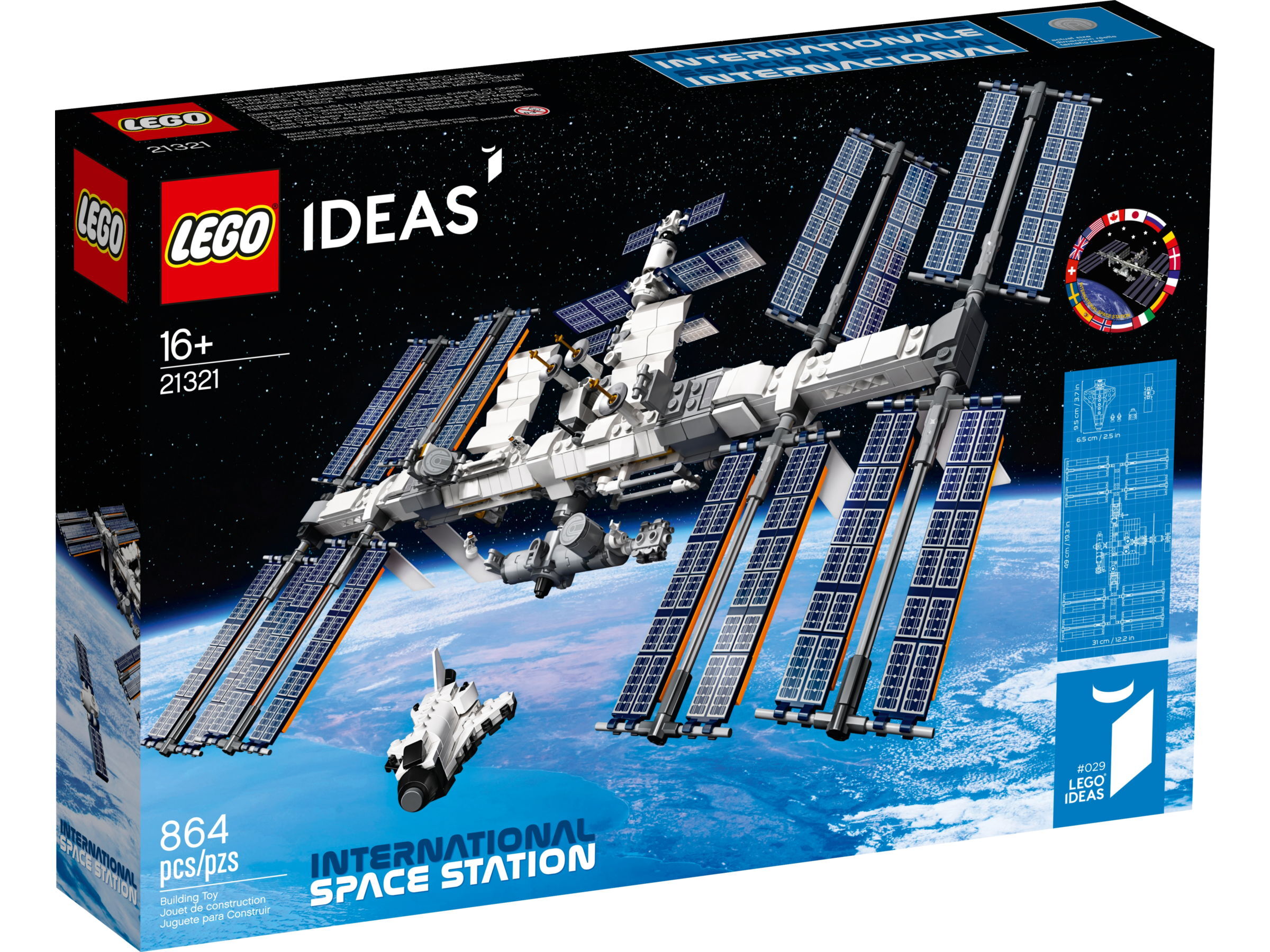 lego Ideas 21321 ISS Internationaal ruimtestation