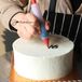Stylos en silicone pour aliments – Instrument de précision pour la décoration de gâteaux et de chocolat, avec une buse fine