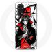 Maniacase Etui voor Xiaomi Redmi Note 11 4G Itachi Uchiwa Naruto Anime Teaser