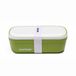 SWEET HOME Pantone™ Lunchtrommel, bento-stijl, met scheidingswand, ideaal voor kantoor of school, 12 x 7 x 20,7 cm, lichtgroen