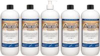 Claudius Cosmetics B.V. Body & Hair Hamam 1 liter met witte pomp - set van 5 stuks
