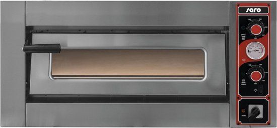 Saro Pizza oven - RVS - 6 pizza's - 6000W - 2 jaar garantie