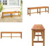 vidaXL Tuinbank 150x35x45 cm massief acaciahout