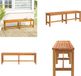 vidaXL Tuinbank 150x35x45 cm massief acaciahout