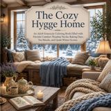 The Cozy Hygge Home: A Relaxing Grayscale Coloring Book for Adults