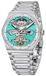 Pagani Design Callow Montre automatique, acier inoxydable, argent vert / vert