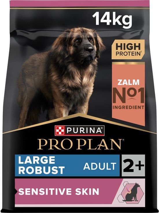Pro Plan Large Robust Adult Sensitive Skin - Hondenvoer - Zalm - 14 kg
