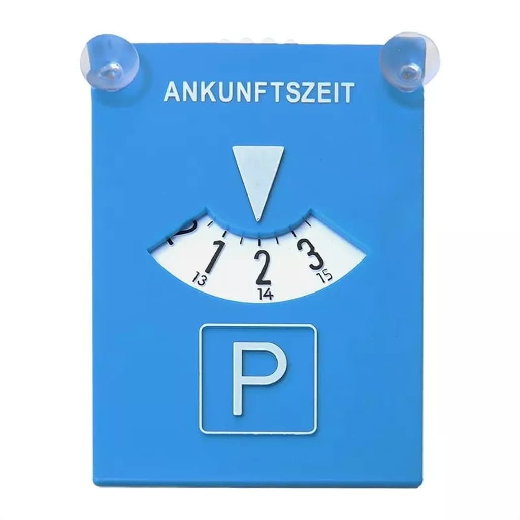 ProPlus Parkeerschijf Duits 15 X 11 Cm Blauw