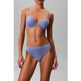 Calvin Klein Soutien-gorge push-up plongeant Bleu Tulipe 36/DD