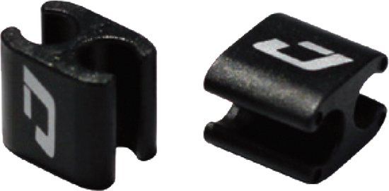 Jagwire - Organizer voor Versnelling- en Remkabels - 4mm en 5mm - 4 Stuks - Zwart