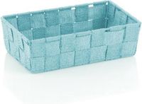 Kela Alvaro Opbergmand - 23 x 15 x 6 cm - Blauw - Kunststof