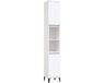 vidaXL Armoire de salle de bain 30x30x190 cm bois de pin blanc