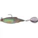 Berkley Pulse Realistic Flash; zacht plastic kunstaas met spinnerblad; levensechte imitatie van aasvissen voor snoek, baars en snoekbaars; roofvisaas, voor werpend en trollend vissen, 9cm, Bleak