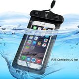iCall Waterdichte Hoesje voor alle Telefoons tot 6 inch - Waterproof Case / Pouch - voor onder andere Apple iPhone 8 Plus / 7 Plus / 6/6s Plus / 5/5S/5C/SE / Samsung Galaxy S7 / S6 Edge / Huawei P10 Lite