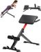 VEVOR Hyperextension Rugtrainer Rugstretcher Opvouwbaar Y-Model Fitness