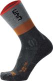 UYN Sokken Set van 1 - Grijs/Oranje - Mannen - Schoenmaat 45-47