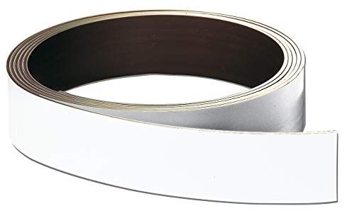 Franken Magneetband, (L)10.000 x (D)0,8 x (H)10 mm, wit