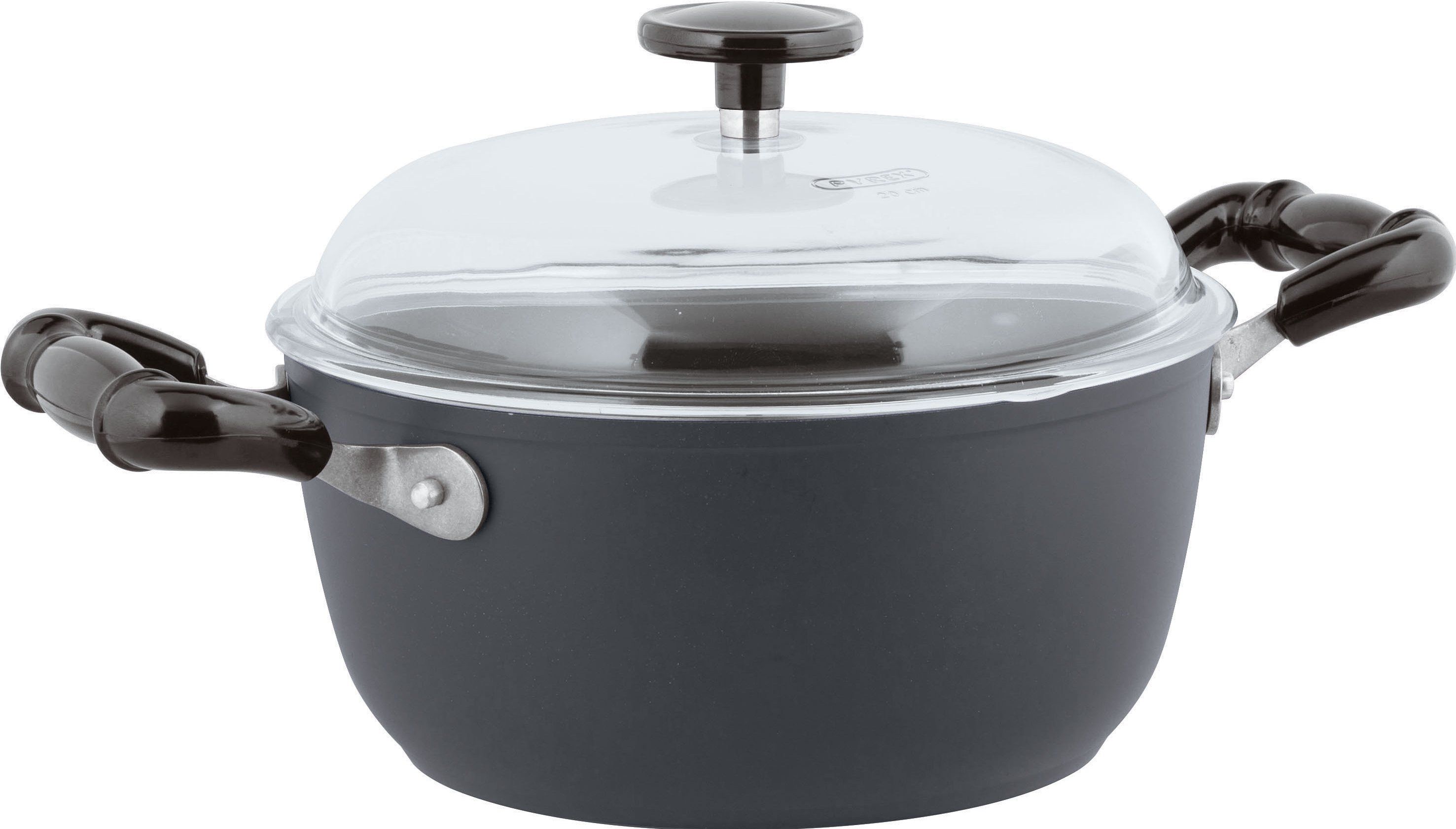 Sambonet Vintage Kookpan - Incl. Deksel - Aluminium - Ø24cm - Grijs