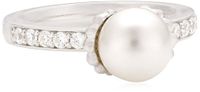 Merii Damesring 925 sterling zilver gerhodineerd