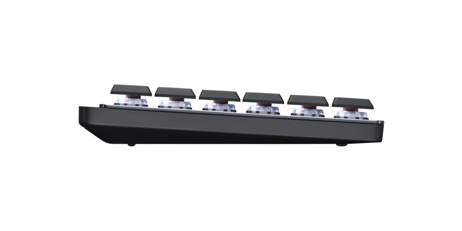 Logitech MX Mechanical - Draadloos mechanisch toetsenbord - QWERTY US International - Grafiet, Grijs