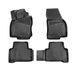 OMAC 7558444 Ensemble de tapis de sol ETP (élastomère thermoplastique), noir