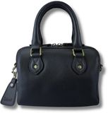 Just Lioné Leren Schoudertas Dames – Zwart – Claire – Echt Rundleer – Compact & Stijlvol