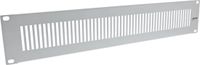 InLine 19 inch ventilatiepaneel | verticale sleuven | 1U | grijs