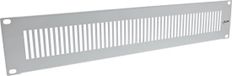 InLine 19 inch ventilatiepaneel | verticale sleuven | 1U | grijs