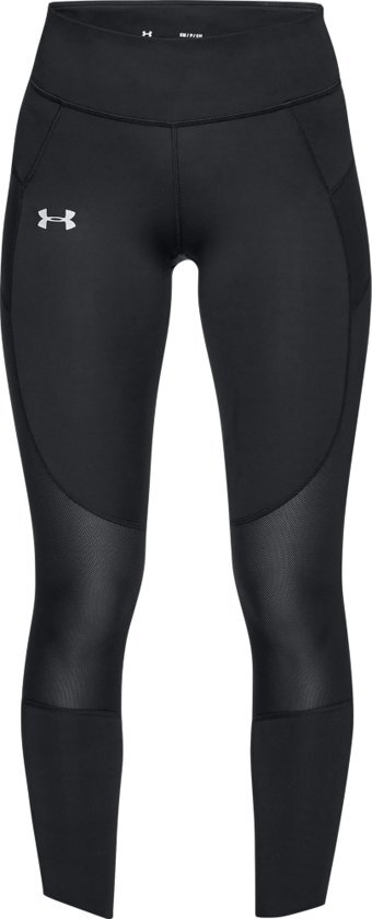 Under Armour SpeedPocket Run Crop Sportlegging - Dames - Zwart