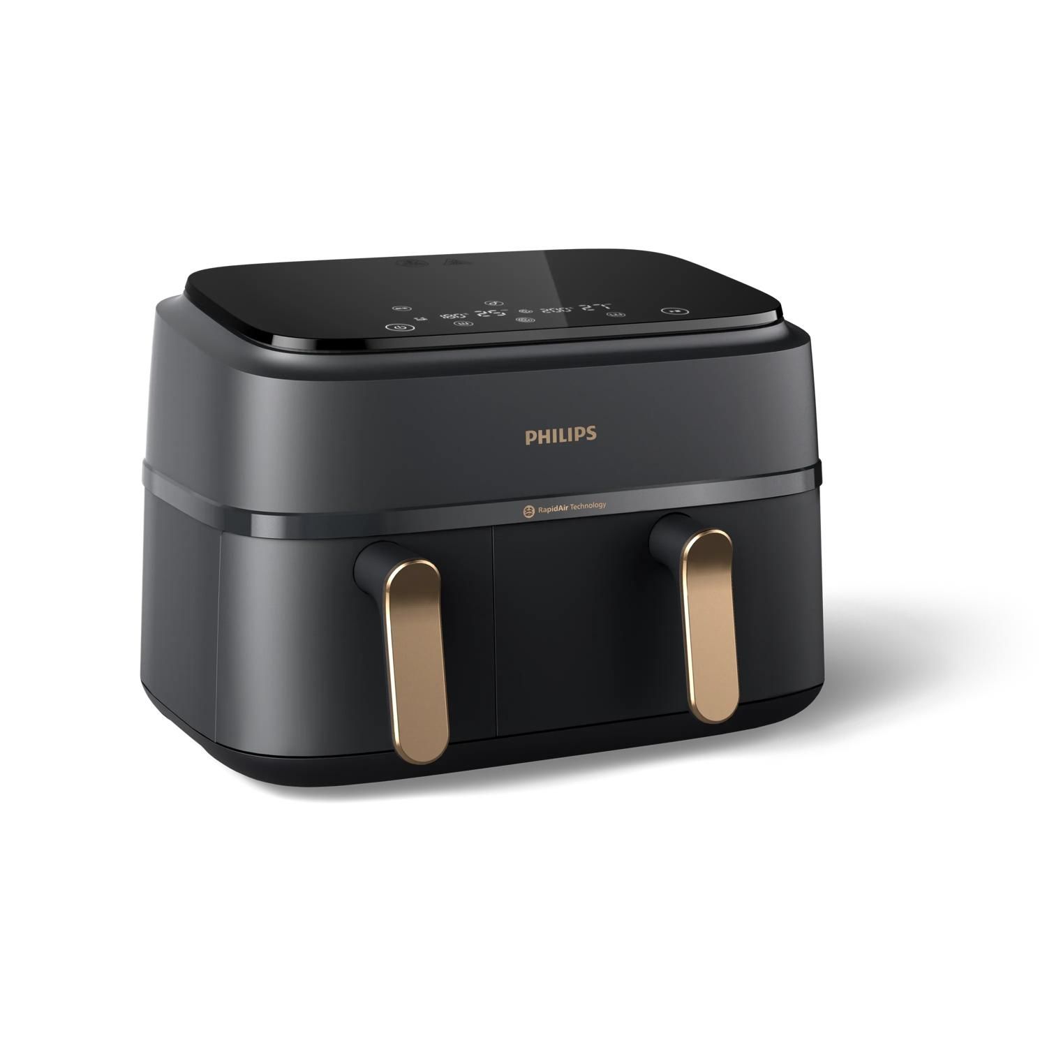 Philips 3000 Series NA352/00 Airfryer - 9L, Dual Basket, 8 Programs