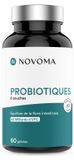 NOVOMA Probiotique flore intestinale - 60 milliards CFU/jour, 60 gélules