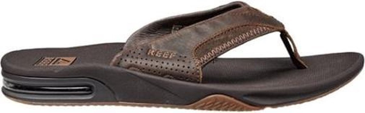 Reef Heren Teenslippers Fanning - Bruin - Maat 37,5