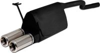 Sportuitlaat Ulter Sport Sportuitlaat Fiat Punto II 1.2i 44kW/1.2i 16V 59kW/1.8 HGT 96kW/1.9 JTD 59/63kW 1999-2005 2x 80mm