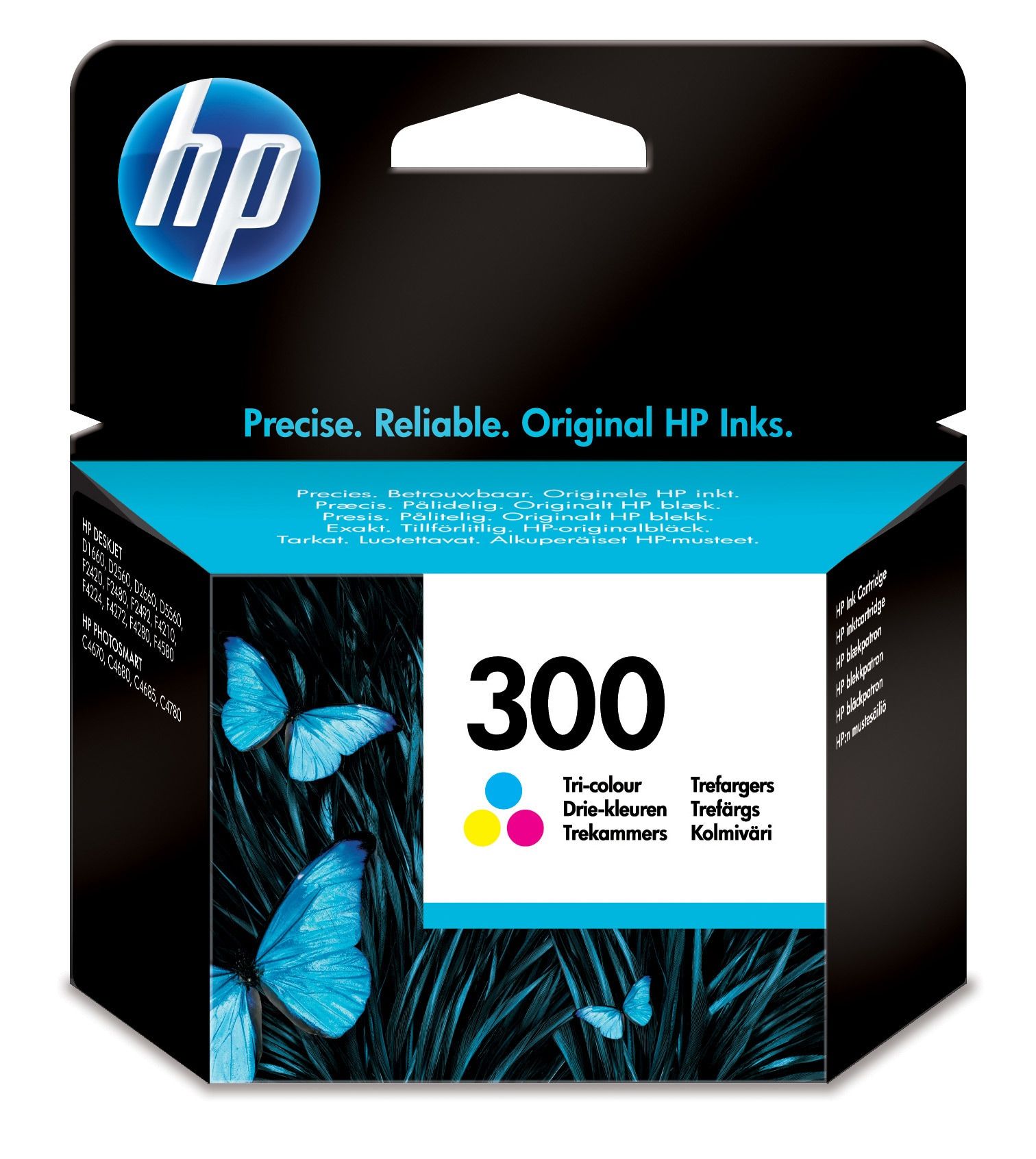HP 300 Original Tri-color Ink Cartridge