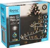 Fééric Lights and Christmas® Feeric Lights & Christmas - Lichtcluster - 750 LED - Warm - Wit - 19 m
