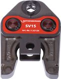 Rothenberger Werkstukklem | 32-34 kN nominale wijdte 54 mm | metaal/non-ferrometaal voor | ROMAX 4000, ROMAX 3000 AC, ROMAX AC ECO | 1 stuk - 015218X