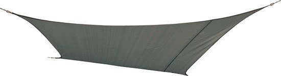 Bo-Camp Schaduwdoek - Ruit - 3 x 3,5m - Grijs