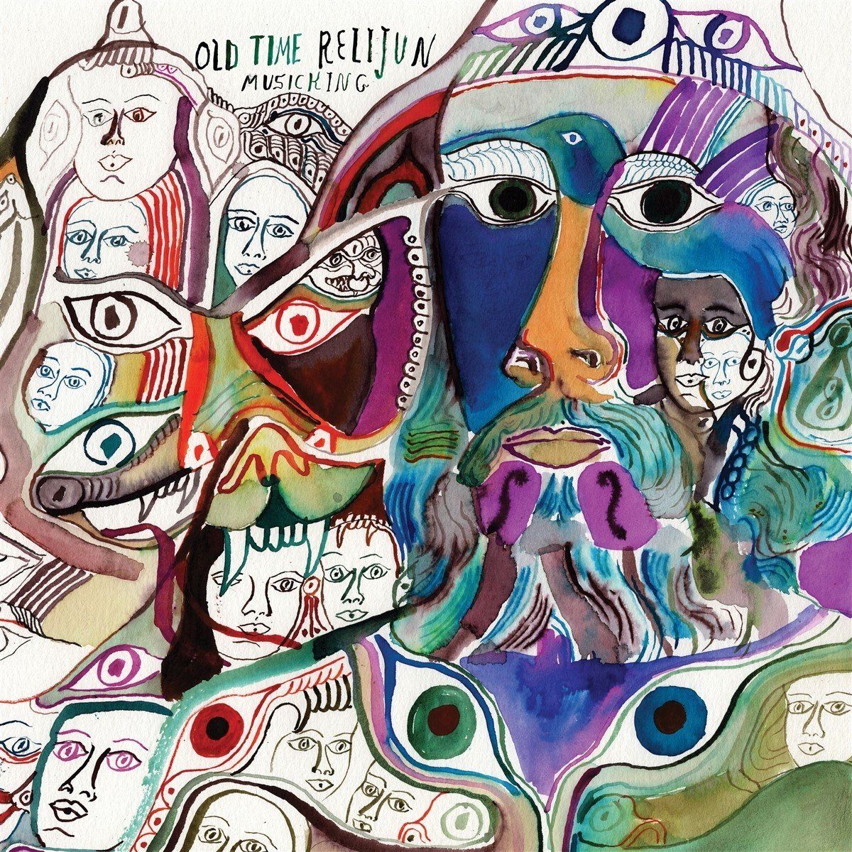 Konkurrent Old Time Relijun - Musicking (LP)