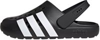 adidas Adilette 2.0 Clog Sandal, Core Black/Cloud White/Core Black, 38 EU