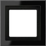 Jung LSD981SW Afdekking Frame 1-voudig Zwart