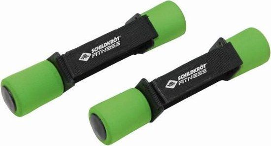 Schildkröt Fitness Dumbbells - 2 x 0.5 kg - Cast Iron - Green