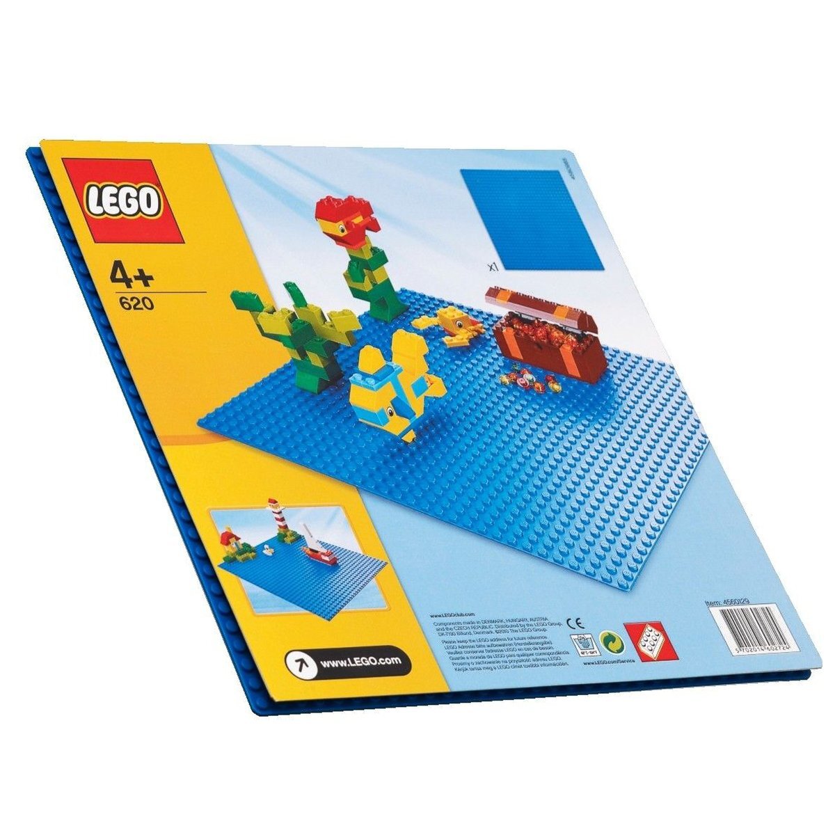 lego Bricks More Blauwe Bouwplaat 620