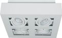 Artdelight - Spot Bosco 4 lichts L 25 cm B 25 cm wit