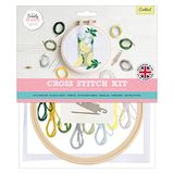 Docrafts Simply Make Cross Stitch Hoop Borduurset, Cocktail